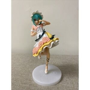 NEW Taito Prize Hatsune Miku Float Girl Figure & Wonderland Sleeping Beauty Set